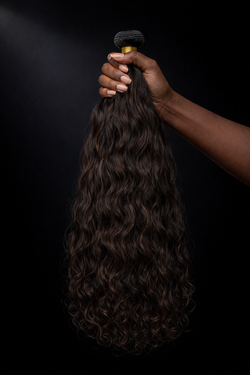 26 inches 100% unprocessed Raw Indian temple one donor cuticle aligned bundles